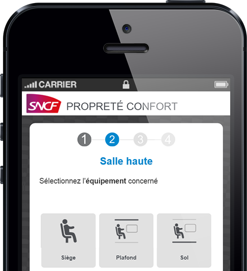 Capture d'écran d'une page du site Propreté Confort
